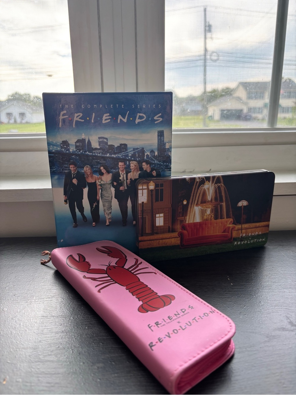 Makeup Revolution x Friends Eyeshadow Palette & Brush Set with Friends DVD Set